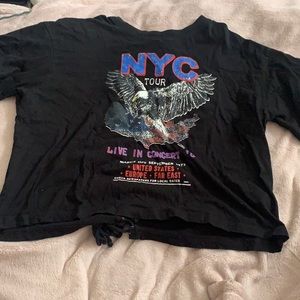 NYC Tour crop top!